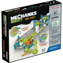 Mechanics Gravity Race Track Recycled, 67 Pieces - GMW760 | Geomagworld Usa Inc | Blocks & Construction Play