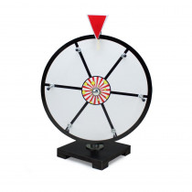 12" White Dry Erase Prize Wheel