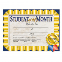 H-VA528 - Student Of The Month 30/Pk 8.5 X 11 Certificates in Certificates