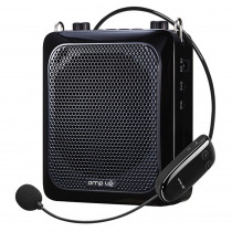 Amp-Up! Personal UHF Voice Amplifier with Wireless Microphone - HECPA25W | Hamilton Electronics Vcom | Microphones