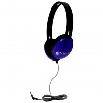 Primo Stereo Headphones, Blue - HECPRM100 | Hamilton Electronics Vcom | Headphones