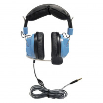 Deluxe Headset with Gooseneck Mic & In-Line Volume Control plus TRRS Plug - HECSCGAMV | Hamilton Electronics Vcom | Headphones