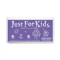 Jumbo Just for Kids Stamp Pad, Purple - HOAAF484 | Hero Arts | Stamps & Stamp Pads