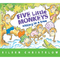 Five Little Monkeys Sitting in a Tree Board Book - HOU9780544083530 | Harper Collins Publishers | Classroom Favorites