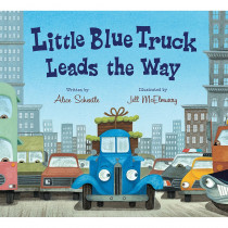 Little Blue Truck Leads the Way Board Book - HOU9780544568051 | Harper Collins Publishers | Classroom Favorites