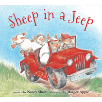 Sheep in a Jeep Board Book - HOU9780547338057 | Harper Collins Publishers | Classroom Favorites