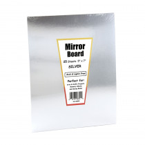 HYG28355 - Mirror Board 5 X 7 25 Sheets in Mirrors
