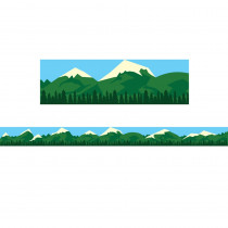 Mountain Border, 12 Strips/36 Feet - HYG33681 | Hygloss Products Inc. | Border/Trimmer