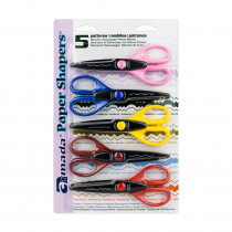 Paper Shapers Decorative Scissors 5-Pack, Set 2 - HYG7006C | Hygloss Products Inc. | Scissors