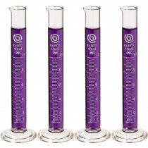 4-pack Glass Cylinders, 10mL