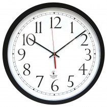 ILC67800613 - 14.5In Blk Selfset Clock Track Dial Auto Change Seasons in Clocks