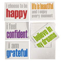 Note Cards with Envelope, Confidence Booster Set, 2 Each of 5 Titles, Set of 10 - ISM52356NC | Inspired Minds | Postcards & Pads