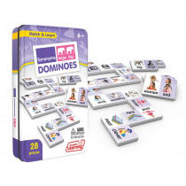 Synonyms Match & Learn Dominoes - JRL665 | Junior Learning | Dominoes