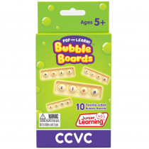 CVCC Bubble Boards, Set of 10 - JRL711 | Junior Learning | Phonics