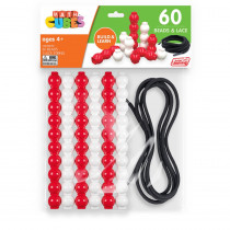 60 Bead Cubes and Laces - JRLMC115 | Junior Learning | Lacing