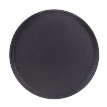 Round Rubber-lined Serving Tray, 14-inch