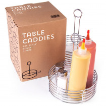 Silver Table Caddy, 2-pack