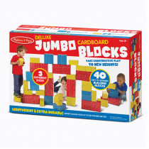LCI2784 - Deluxe Jumbo Cardboard Blocks 40 Pc in Blocks & Construction Play