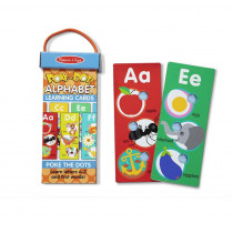 Poke-a-Dot Alphabet Learning Cards - LCI31470 | Melissa & Doug | Letter Recognition