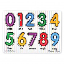 LCI3273 - See-Inside Numbers Peg Puzzle in Knob Puzzles