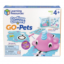 Coding Critters Go-Pets, Dipper the Narwhal - LER3099 | Learning Resources | Games & Activities