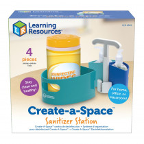 Create-A-Space Sanitizer Station - LER4362 | Learning Resources | First Aid/Safety