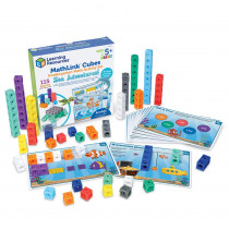 Mathlink Cubes Kindergarten Math Activity Set: Sea Adventures! - LER9333 | Learning Resources | Math