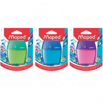 Maped Shaker Pencil Sharpener, 2-Hole - MAP634755 | Maped Helix Usa | Pencils & Accessories
