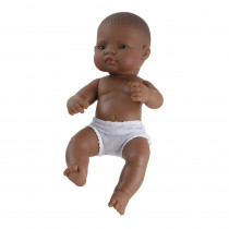 MLE31038 - Newborn Baby Doll Hispanic Girl 12-5/8L in Dolls