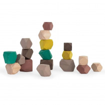 Towering Wooden Stones - MLE94052 | Miniland Educational Corporation | Blocks & Construction Play