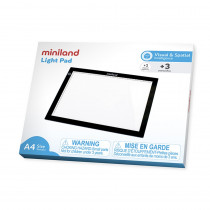 Portable Light Pad 15'' (A4 Size) - MLE95100 | Miniland Educational Corporation | Games & Activities
