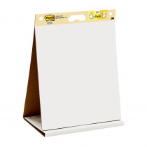 Super Sticky Tabletop Easel Pad with Dry Erase Surface, 20 Sheets, 20" x 23", White - MMM563DE | 3M Company | Easel Pads