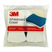 Whiteboard Eraser Pads, Pack of 2 - MMM581WBE | 3M Company | Erasers
