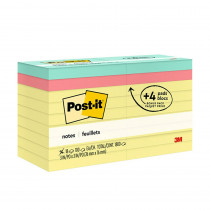 Notes Value Pack, 3 in x 3 in, Canary Yellow, 14 Pads plus 4 Pads in Poptimistic Collection - MMM654144B | 3M Company | Post It & Self-Stick Notes