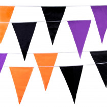Pennants, Orange/Purple/Black