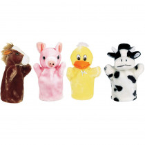 MTB9006 - Farm Puppet Set I Includes Duck Pig Horse And Cow in Puppets & Puppet Theaters