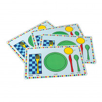 MTC297 - Meal Mats Set Of 4 in Play Food