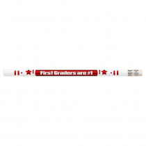 MUS2204D - 1St Graders Are #1 12Pk Motivational Fun Pencils in Pencils & Accessories