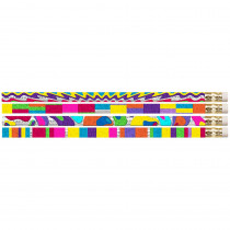 MUS2396D - Watercolors 12Pk Motivational Fun Pencils in Pencils & Accessories