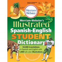 MW-1775 - Merriam Websters Illustrated Spanish English Student Dictionary in Spanish Dictionary