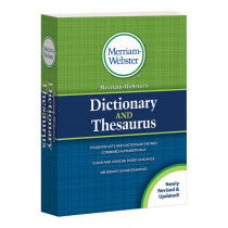 Merriam-Webster's Dictionary and Thesaurus, Mass-Market Paperback, 2020 Copyright - MW-2932 | Merriam - Webster  Inc. | Reference Books