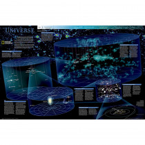 The Universe Map, Laminated, 31.25 x 20.25" - NGMRE00620139 | National Geographic Maps | Maps & Map Skills"