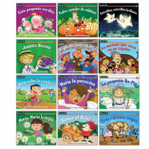 Rising Readers Leveled Books: Nursery Rhyme Tales Set 2, Spanish - NL-2171 | Newmark Learning | Books