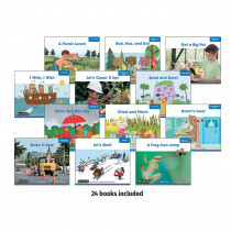 Decodable Readers Grade 1 Short Vowels, Consonant Blends, and Digraphs, 24 Books - NL-6833 | Newmark Learning | Learn to Read Readers