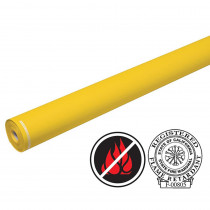 Flame Retardant Paper, Sunrise Yellow, 48" x 100', 1 Roll - PAC0052051 | Dixon Ticonderoga Co - Pacon | Bulletin Board & Kraft Rolls