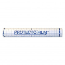 Protecto Film, Clear, Non-Glare Plastic, 18" x 75', 1 Roll - PAC0072340 | Dixon Ticonderoga Co - Pacon | Contact Paper