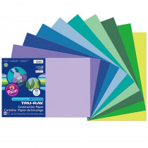 PAC102943 - Tru Ray Cool Assts 12X18 50 Sht in Construction Paper