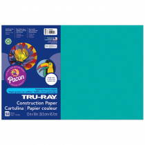 PAC103039 - Tru Ray 12 X 18 Turquoise 50 Sht Construction Paper in Construction Paper