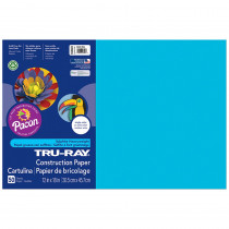 PAC103401 - Tru Ray Atomic Blue 12X18 Fade Resistant Construction Paper in Construction Paper