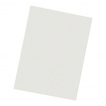 Grid Ruled Drawing Paper, White, 1/4" Quadrille Ruled, 9" x 12", 500 Sheets - PAC2862 | Dixon Ticonderoga Co - Pacon | Drawing Paper